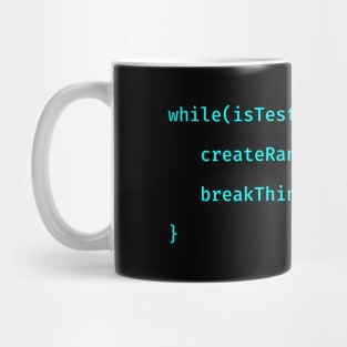 Testing - Software tester - Software developer - geeky humor Mug